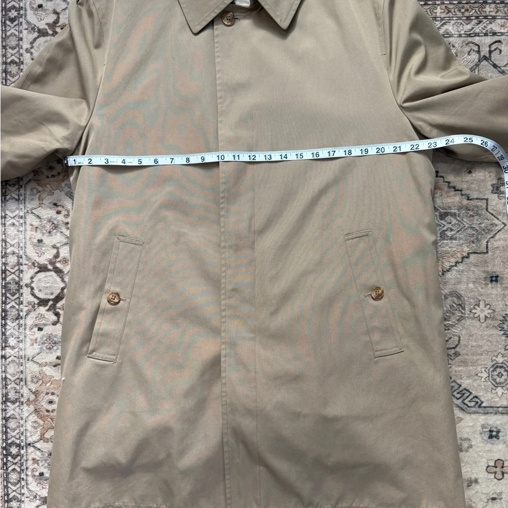 Misty Harbor Classic Tan Trench Coat‎ - Lined & Elegant